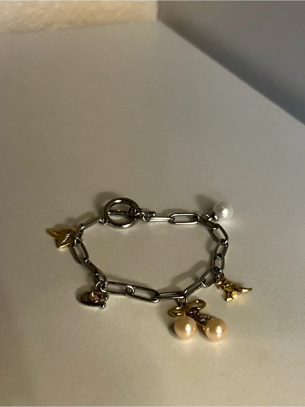 NWOT Coach Charm Bracelet